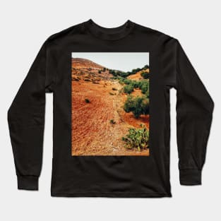 Moroccan Landscape Long Sleeve T-Shirt